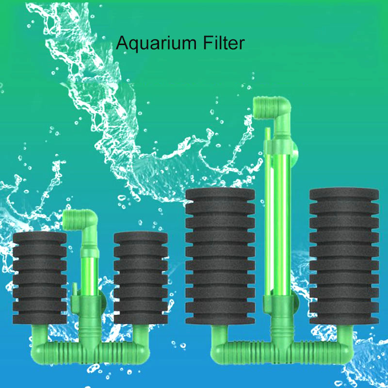 Aquarium Fish Green - Filtro per acquario bio-spong serbatoio di