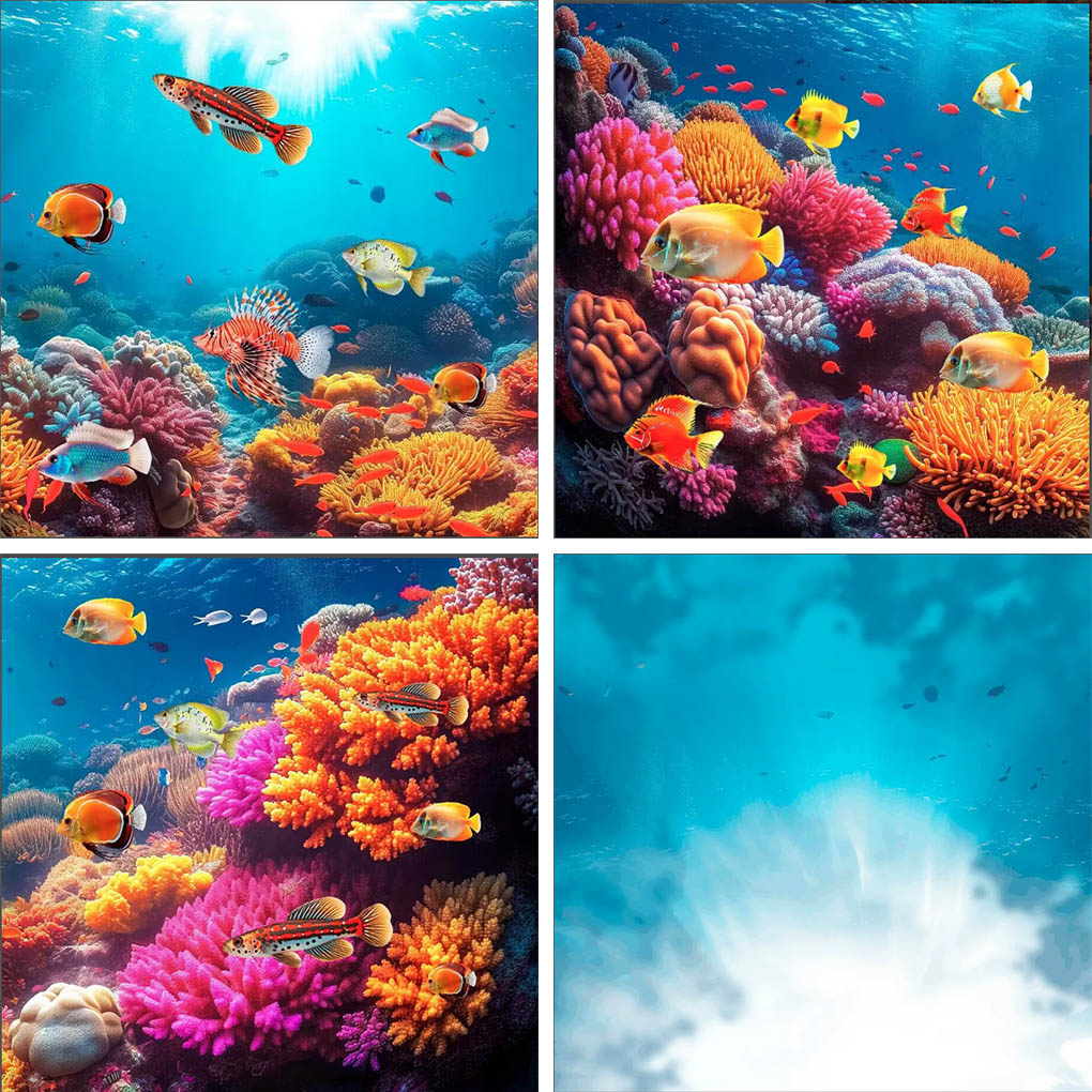 Aquarium Fish World - Mehofond Sfondo Fotografico Subacqueo, Paesaggio Marino