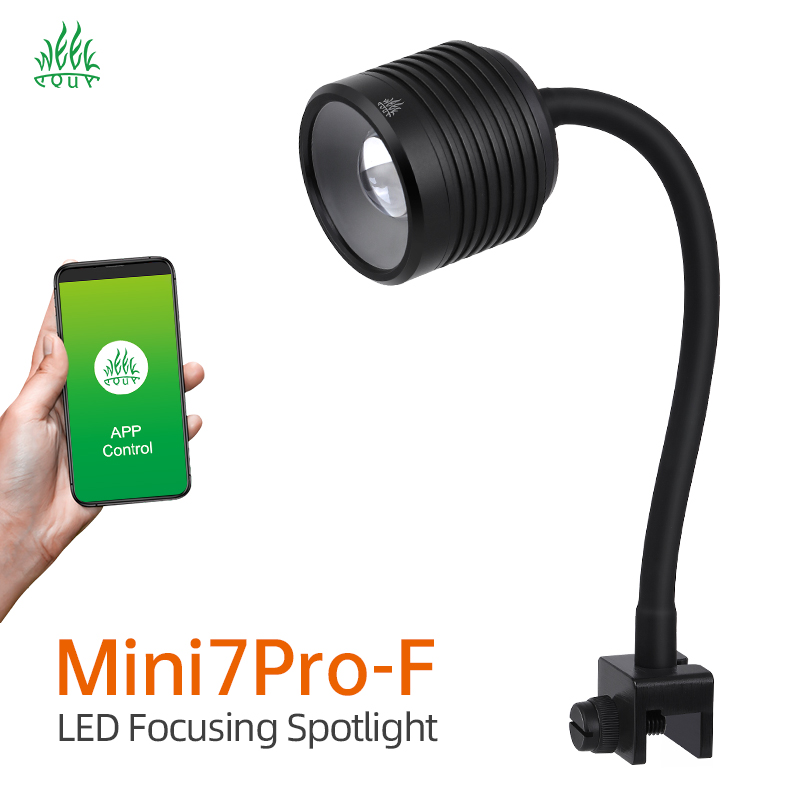 Aquarium Fish App - Week Aqua Mini7Pro-F Faretto LED Sommergibile