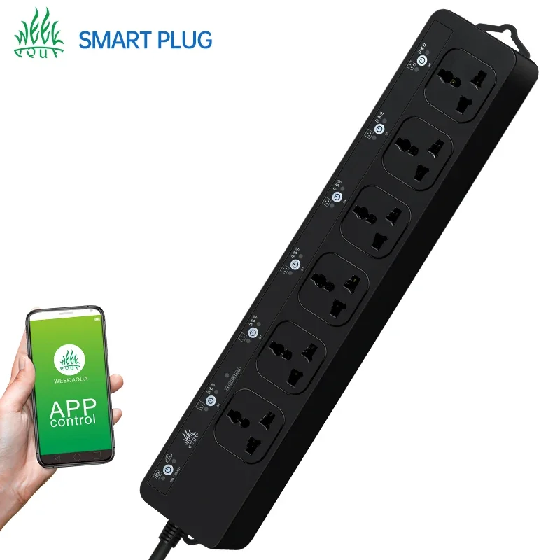 Aquarium Fish App - Week Aqua Presa Intelligente Bluetooth con