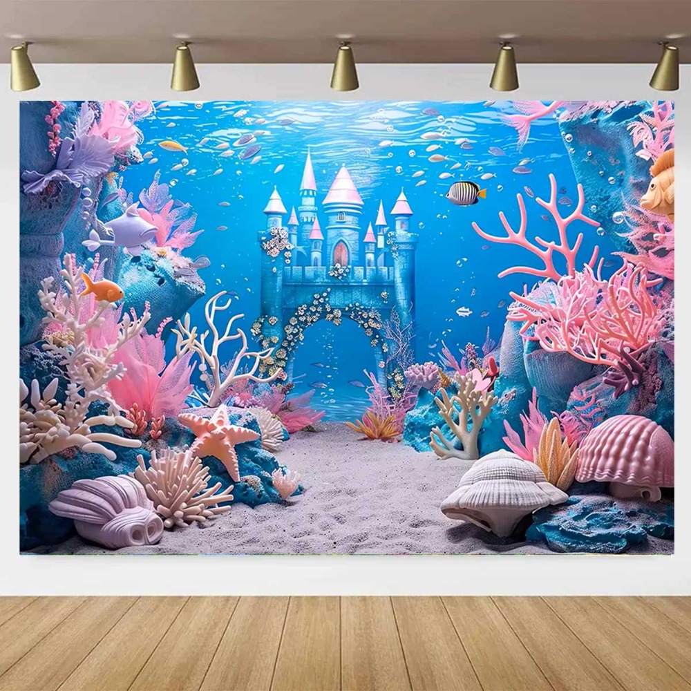 Aquarium Fish World - Mondo sottomarino Castello Pesce Corallo Acquario