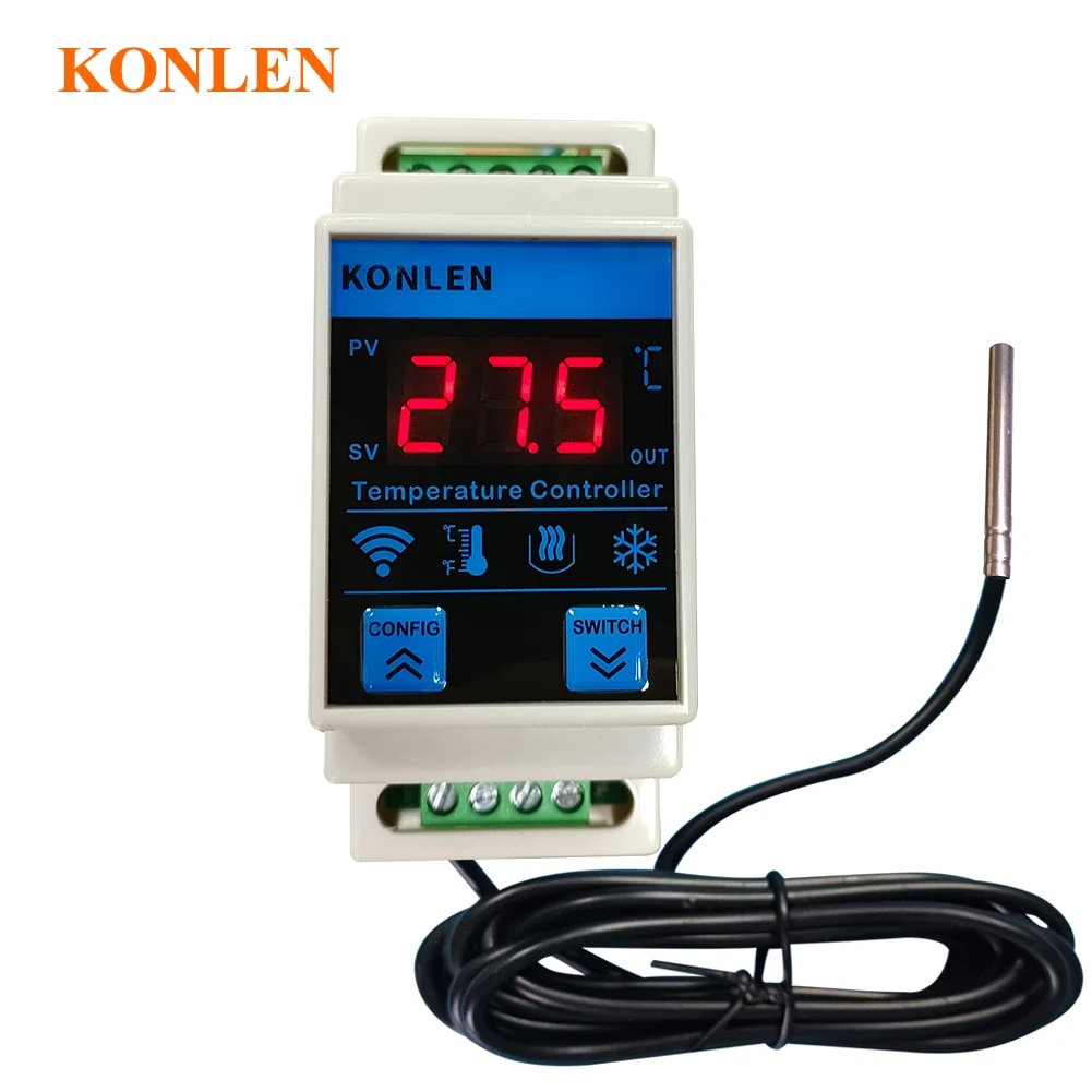 Aquarium Thermometer - Tuya WIFI Sensore di temperatura Termometro