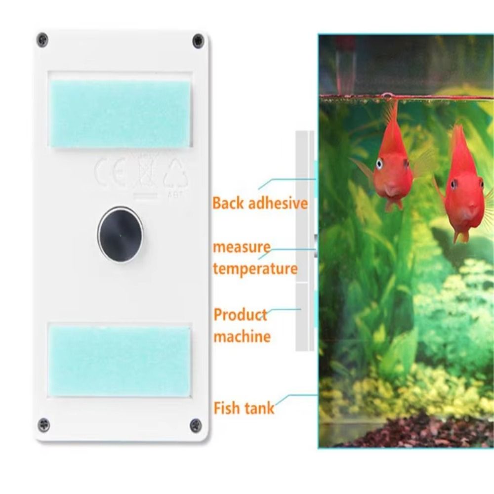 Aquarium Thermometer - Display digitale LCD Mini termometro per