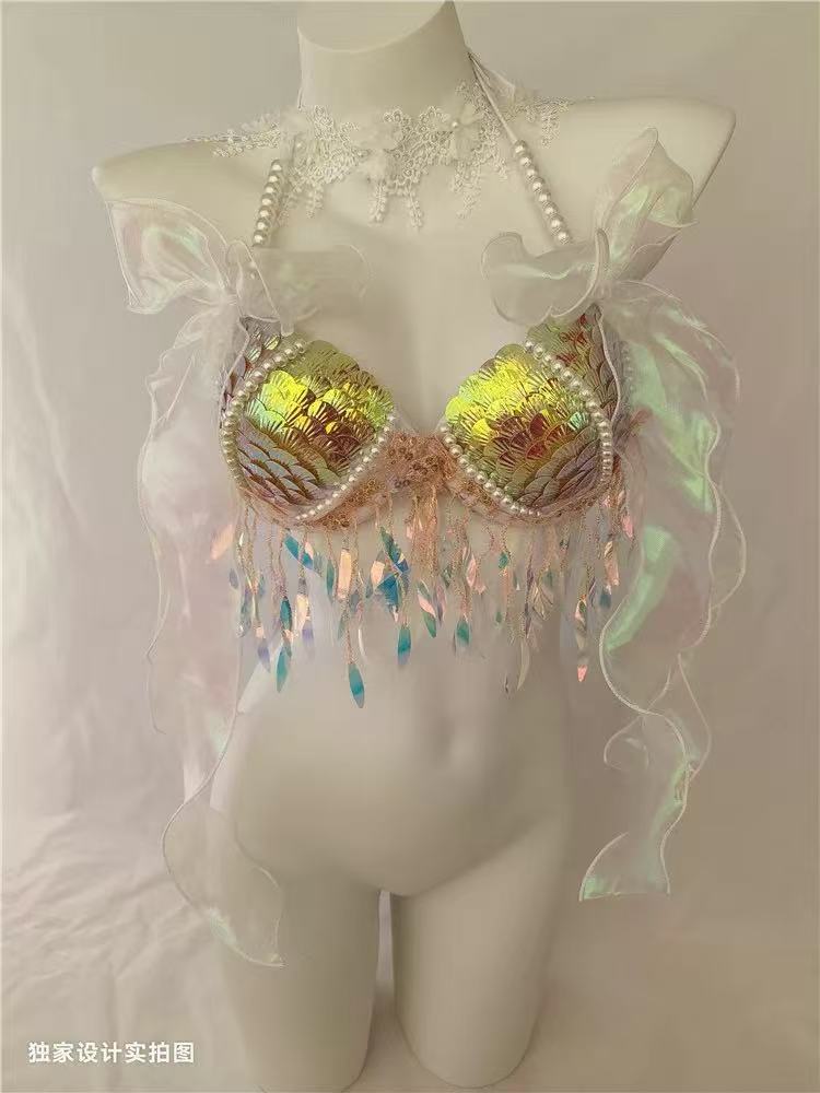 Aquarium Fish Beautiful - Bikini da Sirena Super Bellissimo, Top