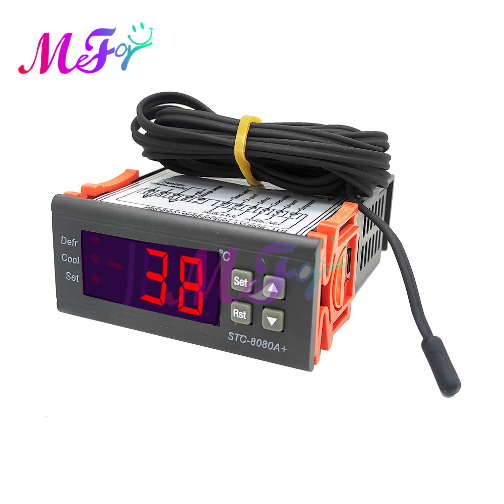 Aquarium Thermometer - Regolatore di temperatura digitale STC-8080A +