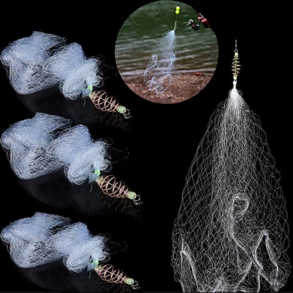 Aquarium Fish Trap - 3 pezzi rete da pesca trappola