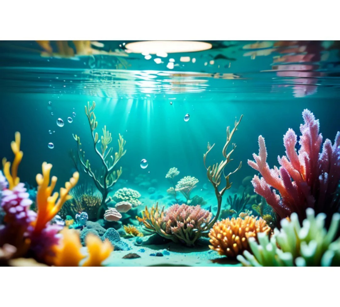 Sfondo Fotografico a Tema Acqu - Aquarium Fish World recensione e prezzo