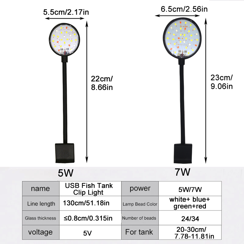 USB Acquario Lampada A LED Acq - Aquarium Fish Enrichment recensione e prezzo