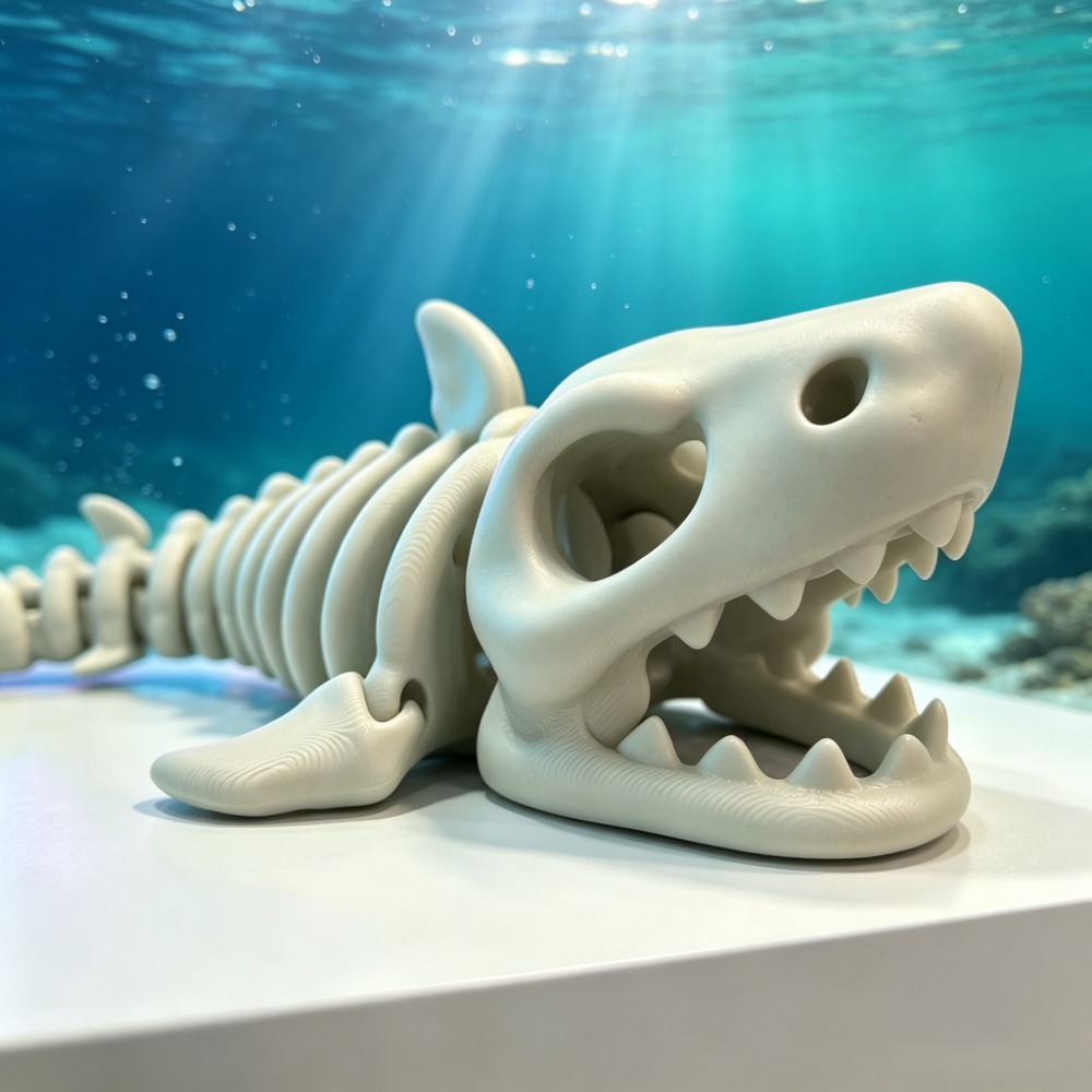 Scheletro di Squalo Decorativo - Aquarium Fish Enrichment recensione e prezzo