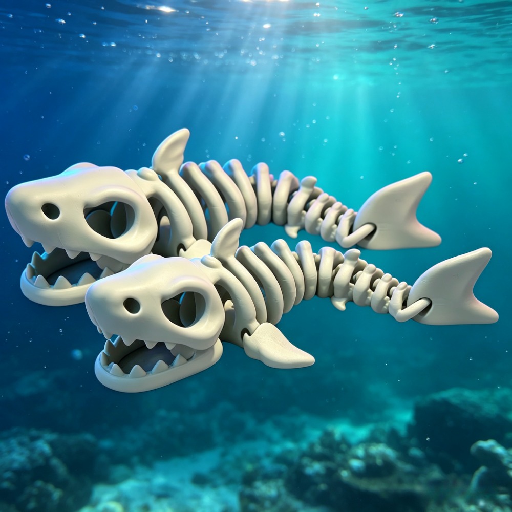 Scheletro di Squalo Decorativo - Aquarium Fish Enrichment recensione e prezzo
