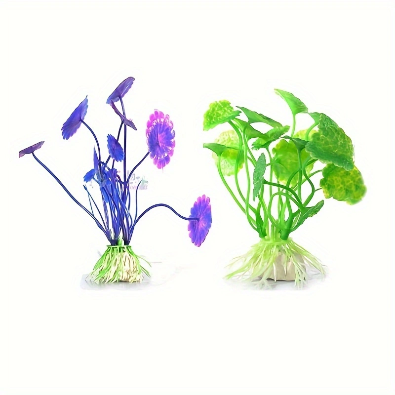 Piante di plastica subacquee a - Aquarium Fish Enrichment recensione e prezzo