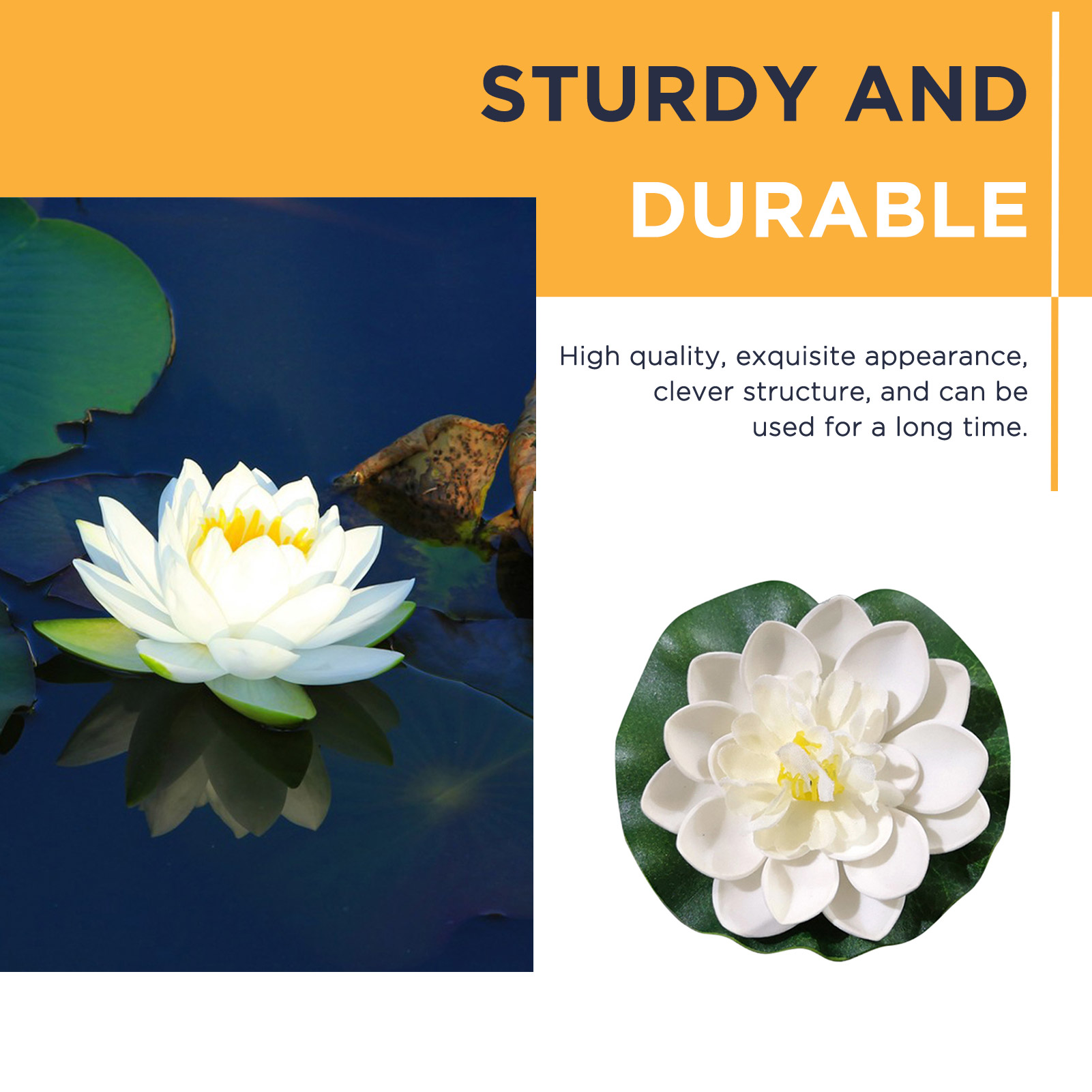 Set di 5 Fiori di Loto Artific - Aquarium Fish Enrichment recensione e prezzo
