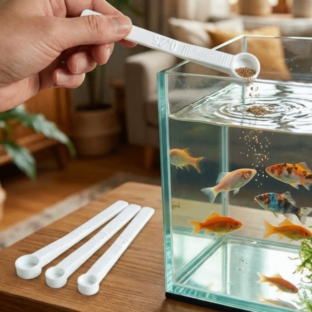 Set di 3 Cucchiai Dosatori per - Aquarium Fish Holiday Food recensione e prezzo
