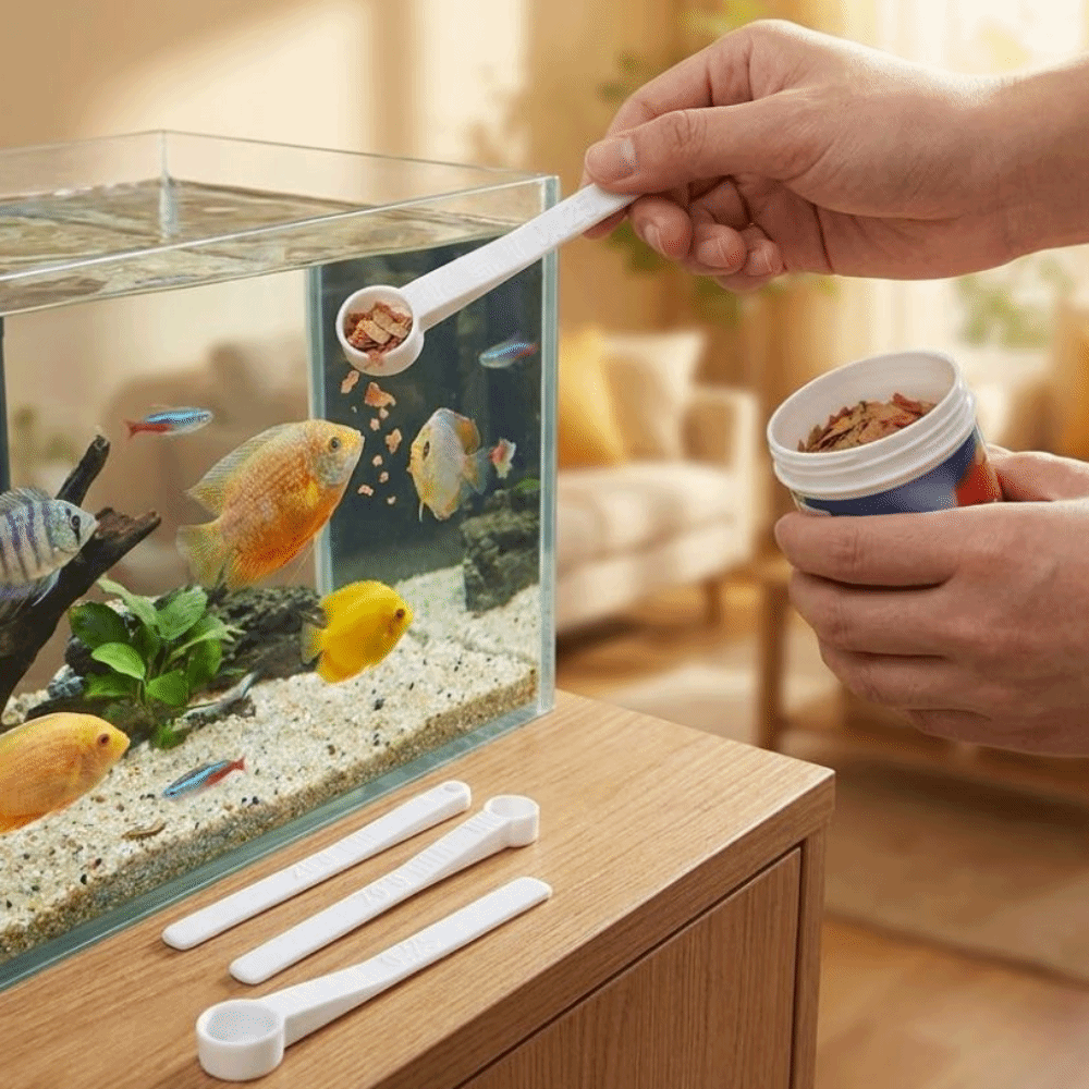Set di 3 Cucchiai Dosatori per - Aquarium Fish Holiday Food recensione e prezzo