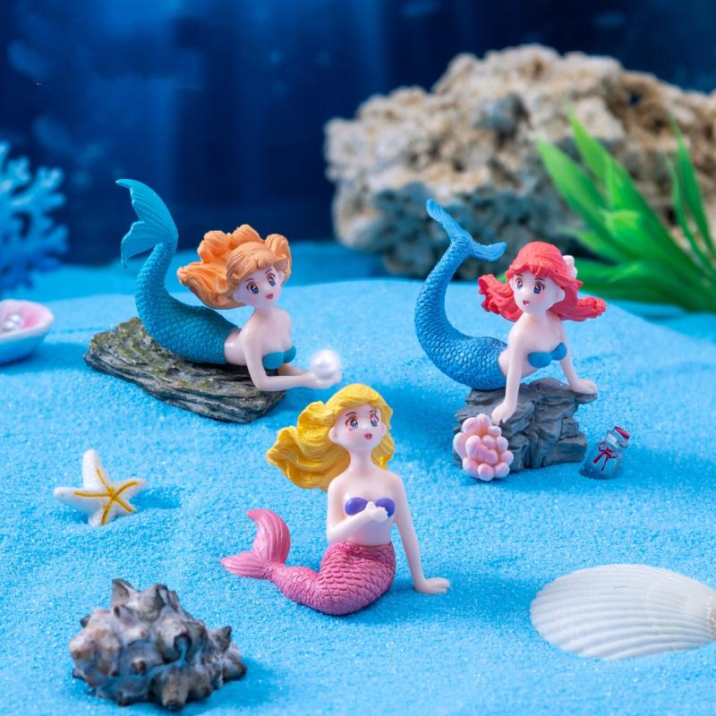 Set di 4 Ornamenti in Plastica - Aquarium Fish Enrichment recensione e prezzo