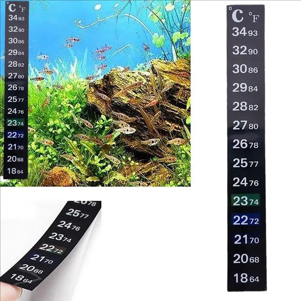 5/10 Pezzi Termometro Adesivo  - Aquarium Thermometer recensione e prezzo