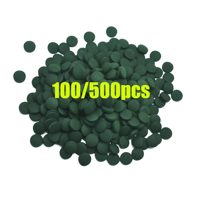 50/100/300/500 pz Spirulina Co - Aquarium Fish Holiday Food recensione e prezzo