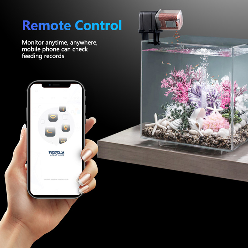 Alimentatore per pesci WiFi in - Aquarium Fish Holiday Food recensione e prezzo