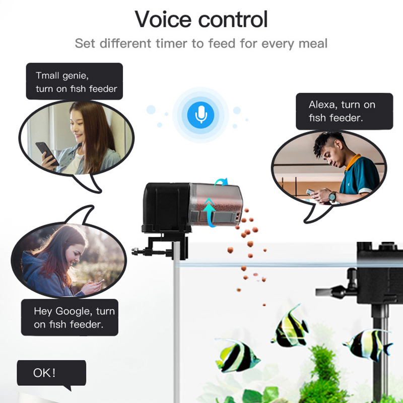 Alimentatore per pesci WiFi in - Aquarium Fish Holiday Food recensione e prezzo